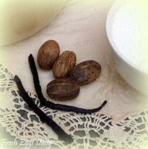 Nutmeg Cloves with Vanilla Bean